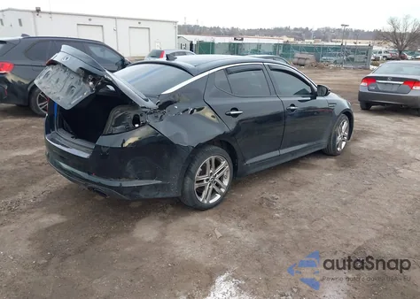 2012 Kia Optima Sx из США, поврежденный, VIN 5XXGR4A63CG065684